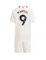 Manchester United Anthony Martial #9 Alternativní dres pro děti 2023-24 Krátký Rukáv (+ trenýrky)